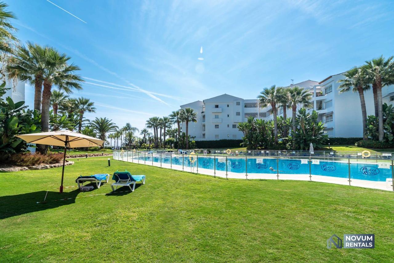 Puerto Banus Finest 2-Bdrm Apt - 50 Metres To Beach 马尔韦利亚 外观 照片