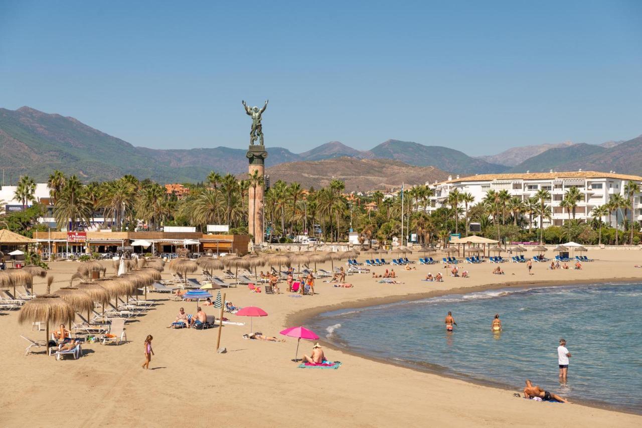 Puerto Banus Finest 2-Bdrm Apt - 50 Metres To Beach 马尔韦利亚 外观 照片
